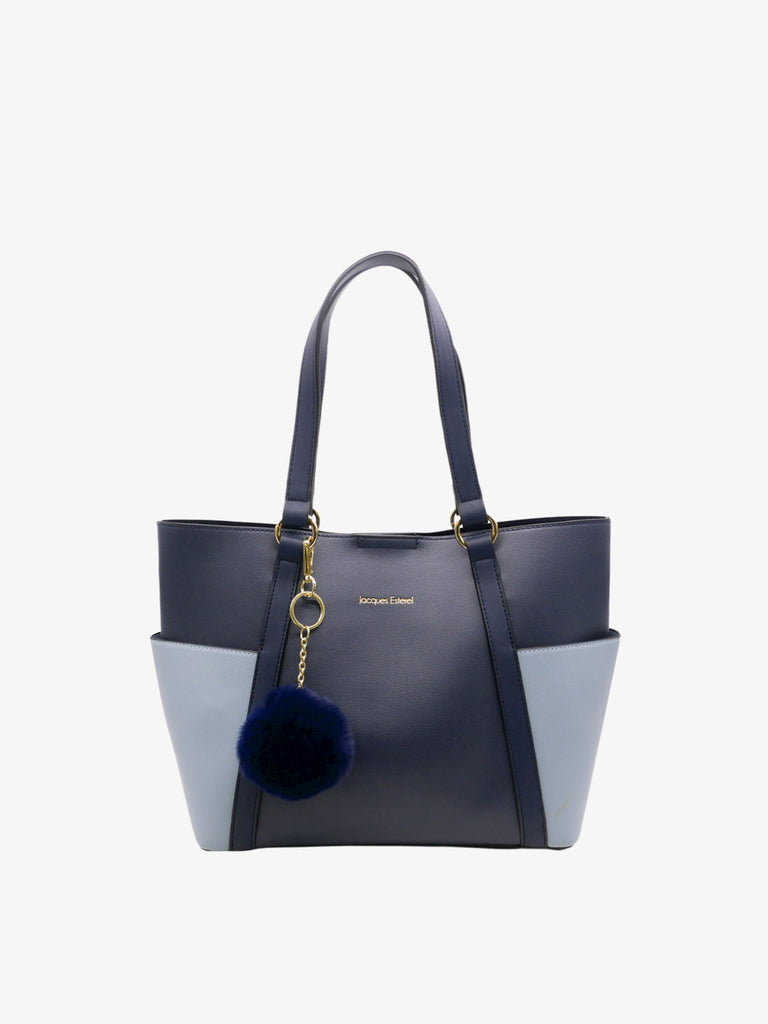 Cabas Courses Sac Shopping En Tissu Texturu00e9 Noir/carreaux